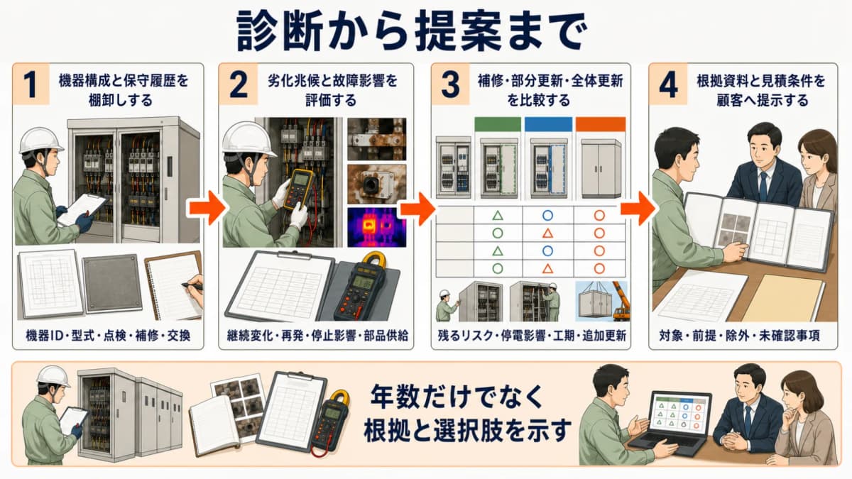 診断から提案まで