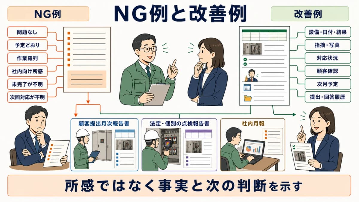 NG例と改善例