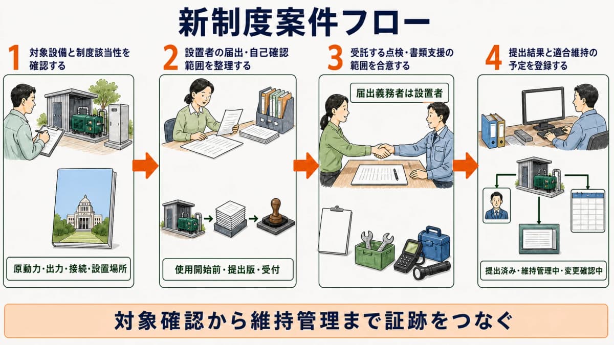 新制度案件フロー